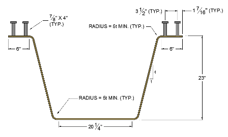 Press Brake Tub Girder