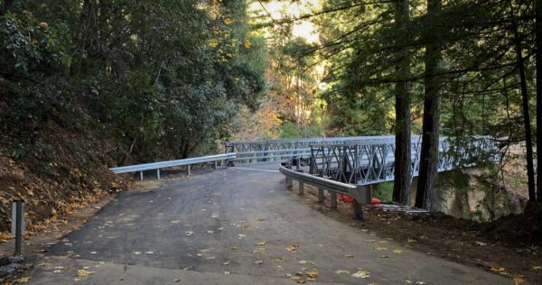 Temporary Steel Bridge