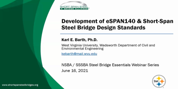 Simple Span Bridge Design Using eSPAN140
