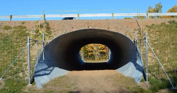 New Brunswick Underpass Buried Steel Bridge