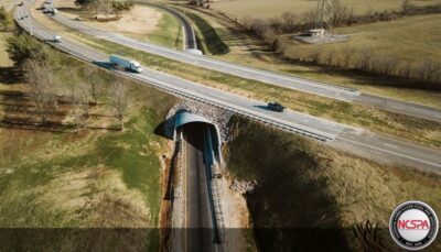 buried steel bridge I44