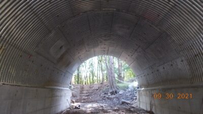 Norfolk Bridge buried steel bridge