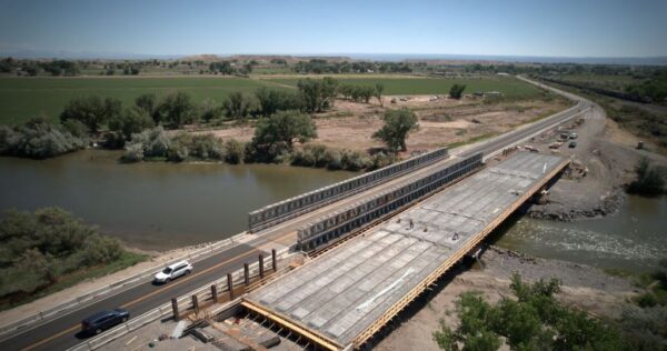 Delta County Colorado Temporary Steel Bridge Acrow
