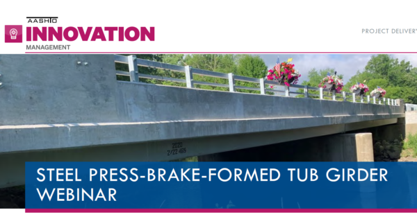 press brake tub formed girders steel bridge