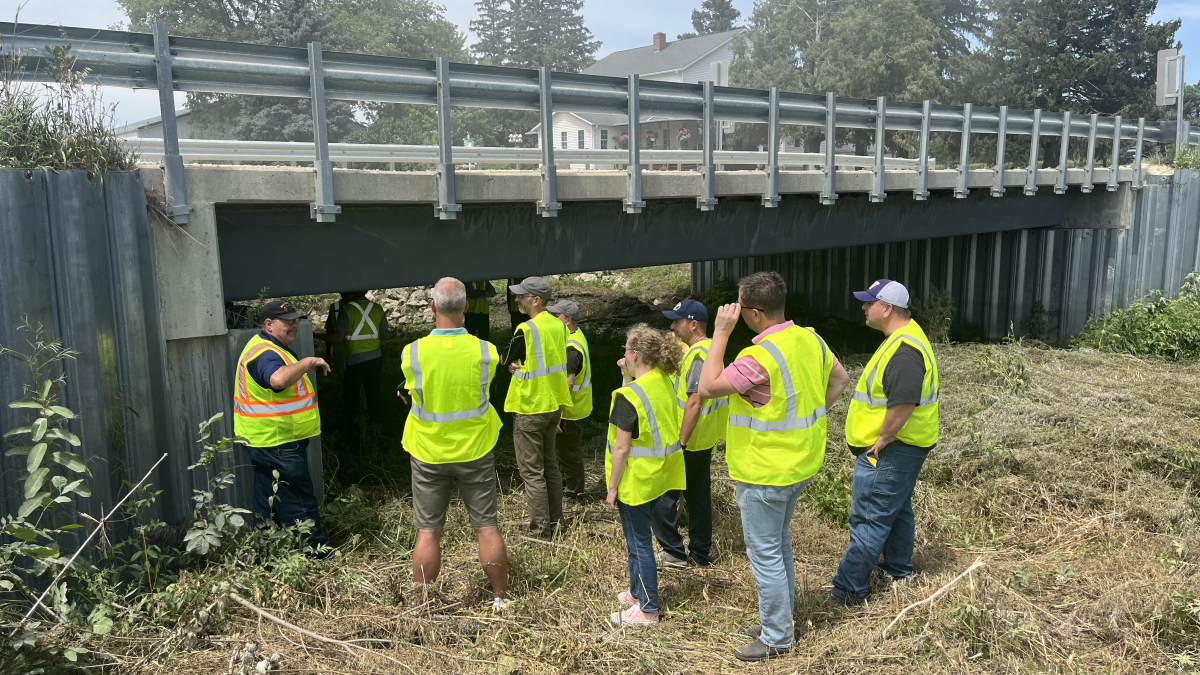 Steel Bridge Tour Buchanan County Iowa