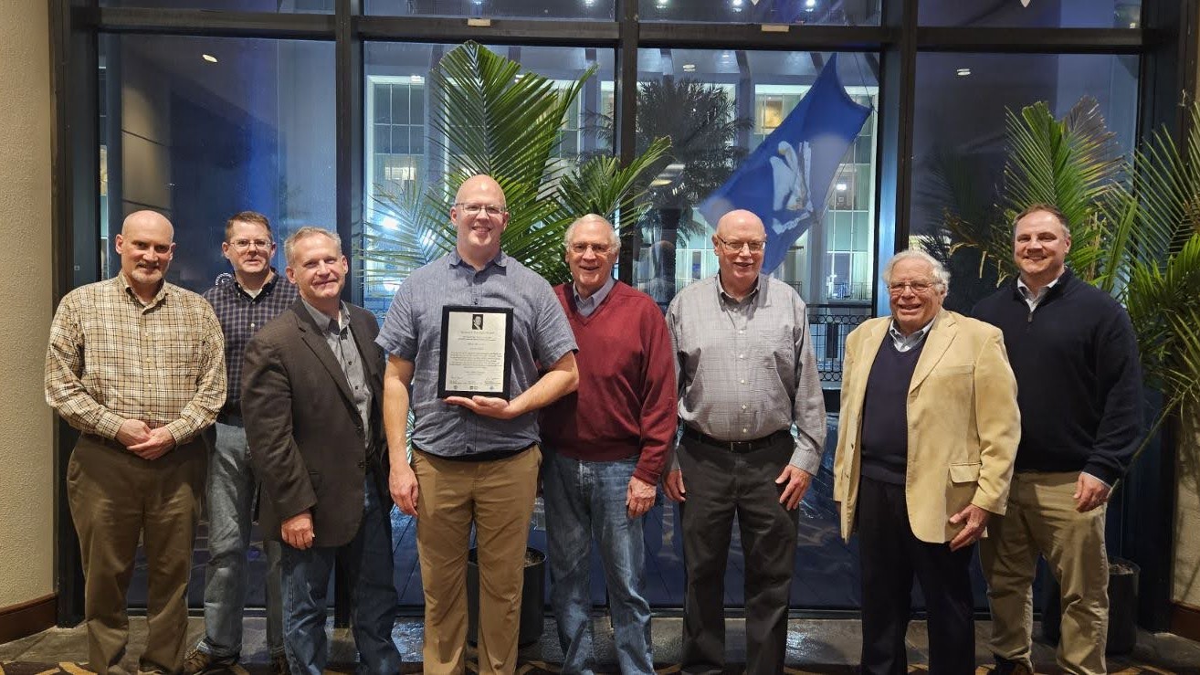 Justin Ocel FHWA Fountain Award Steel Bridge