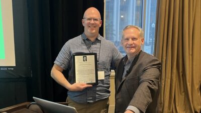 Justin Ocel FHWA Rob Connor Purdue Fountain Award Steel Bridge