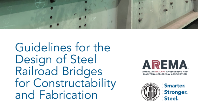 AREMA/NSBA Present Constructability and Fabrication Guidelines for ...
