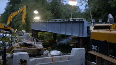 Assonet River Railroad Bridge in Assonet, Massachusetts,
