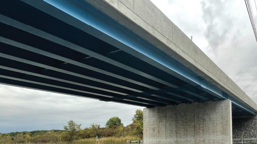 Modern Steel PA Bridge High Steel