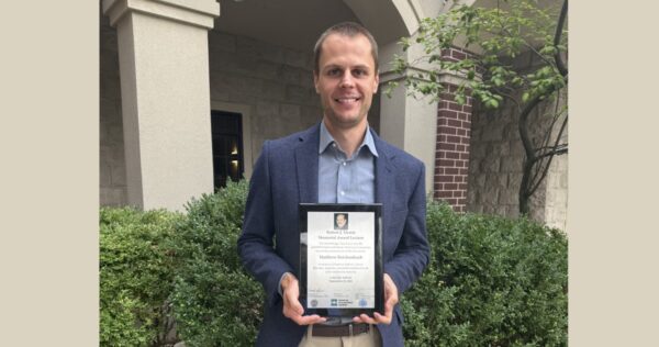 Matthew Reichenbach Presents Dexter Award Lecture on Innovative Steel Bridge Girder Research Drexel University